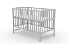 Arco, łóżeczko dziecięce 120×60 cm, kolor kaszmir — zdjęcie produktowe 4