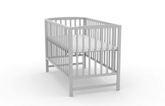 Arco, łóżeczko dziecięce 120×60 cm, kolor kaszmir — zdjęcie produktowe 5