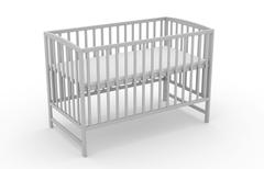 Arco, łóżeczko dziecięce 120×60 cm, kolor kaszmir — zdjęcie produktowe 6