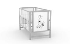 Bajka, łóżeczko dziecięce 120×60 cm, kolor kaszmir — zdjęcie produktowe 5