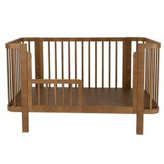 Klara, łóżeczko dziecięce 120×60 cm, kolor orzechowy — zdjęcie produktowe 7