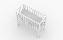 Mini, dostawka do łóżka 90×40 cm, kolor biały — zdjęcie produktowe 7