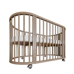 Ovi 3 w 1, wersja 140×70 cm, kolor orzechowy — zdjęcie produktowe 2