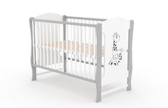 Zuzia, łóżeczko dziecięce 120×60 cm, kolor kaszmir — zdjęcie produktowe 4