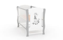 Zuzia, łóżeczko dziecięce 120×60 cm, kolor kaszmir — zdjęcie produktowe 5